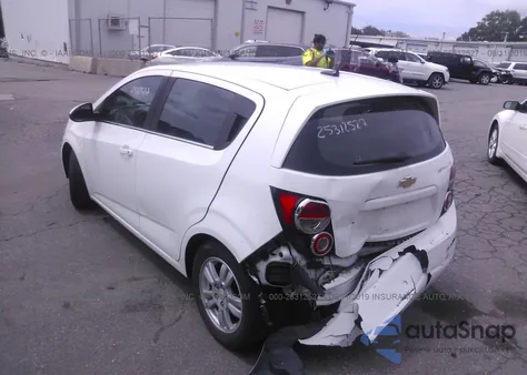 2012 Chevrolet Sonic Lt z USA, uszkodzony, nr VIN 1G1JC6SH7C4146628